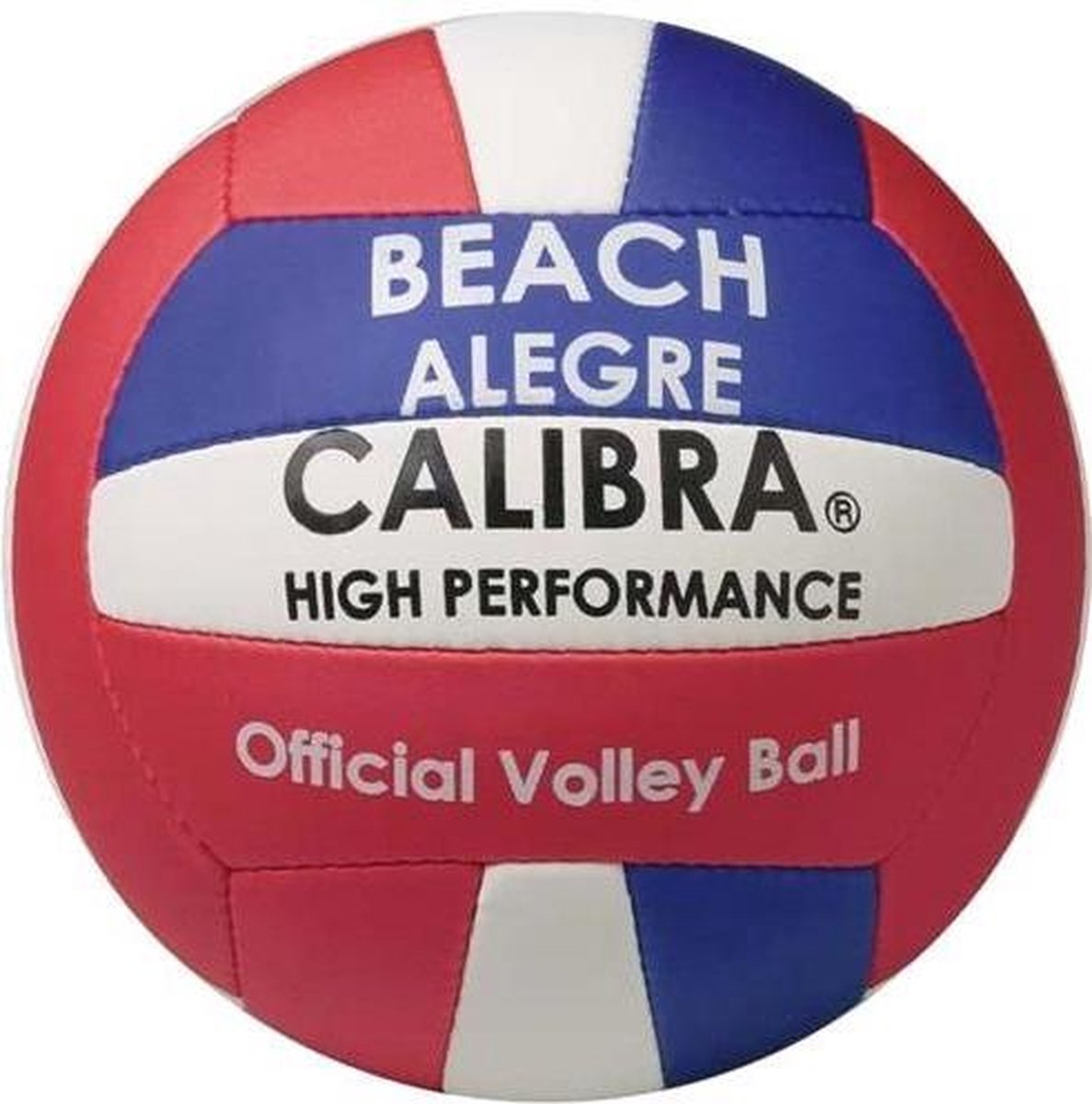Calibra Beachvolleybal Alegre Rood/blauw Maat 5