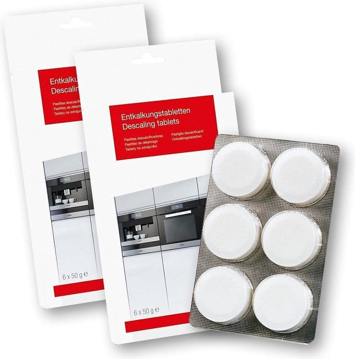2X Miele 0178330 Ontkalkingstabletten