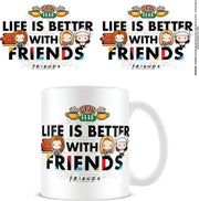 Friends Life Is Better With Friends Chibi Mok