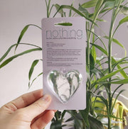 The Gift Of Nothing - Voor de persoon die alles al heeft! - Hartvorm - Niks Cadeau - Cadeautje - Stipco