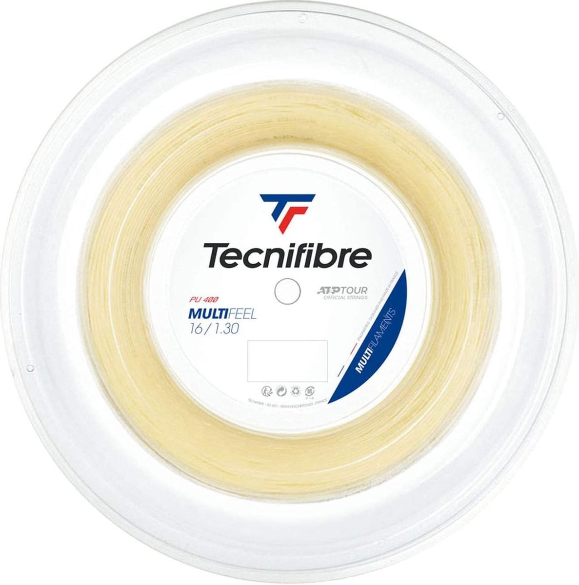 Tecnifibre tennissnaren - Multifeel 1.30 - Volwassenen - Unisex - 200 meter