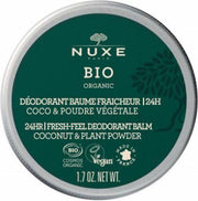 Nuxe Balsem Bio Organic Coco & Poudre Végétale Déodorant Baume Fraicheur | 24H
