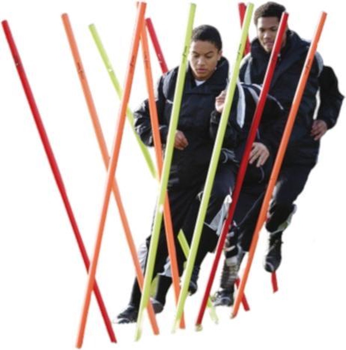 Precision Trainingspalen 170 Cm Pvc/staal 13-delig
