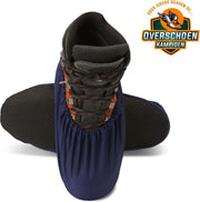 2 Paar premium overschoenen / schoenhoesjes maat 36-40 blauw met antislip  herbruikbaar wasbaar