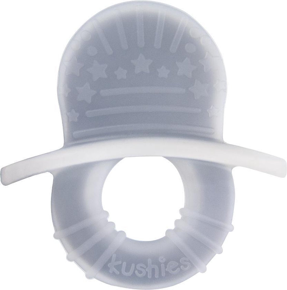 Kushies - Bijtspeelgoed - Bijtspeen - Siliconen - Jongens en Meisjes - Grijs