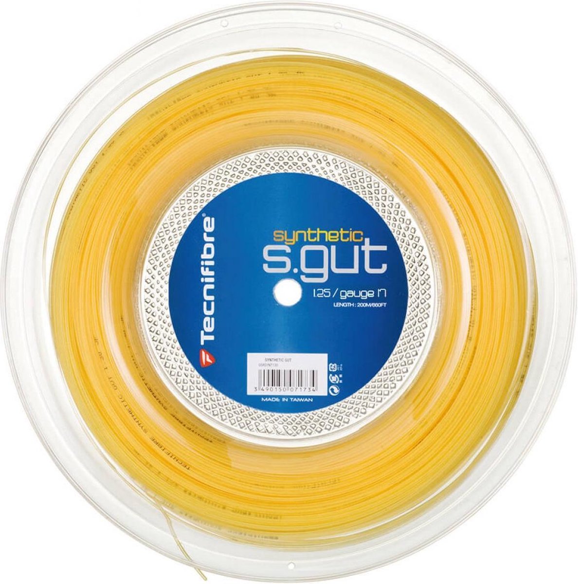 Tecnifibre Synthetic Gut 200M Yellow 1.30