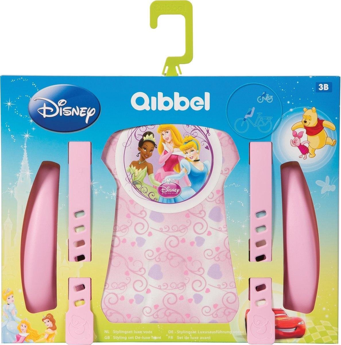 Qibbel Stylingset Voor Qibbel Fietszitje Voor Disney Princess Roze Q526