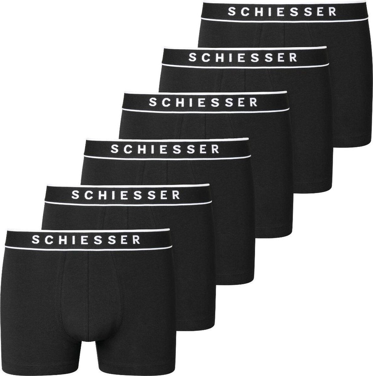 Schiesser Shorts / Pants 6er Pack - 95/5 - Organic Cotton