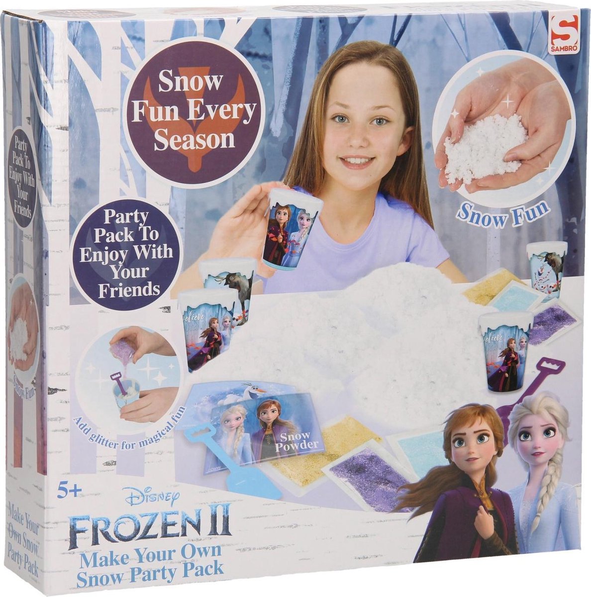 Frozen 2: Maak je eigen sneeuw