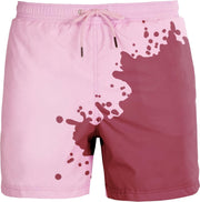 Bordeaux - Roze | Kleurveranderende zwembroek