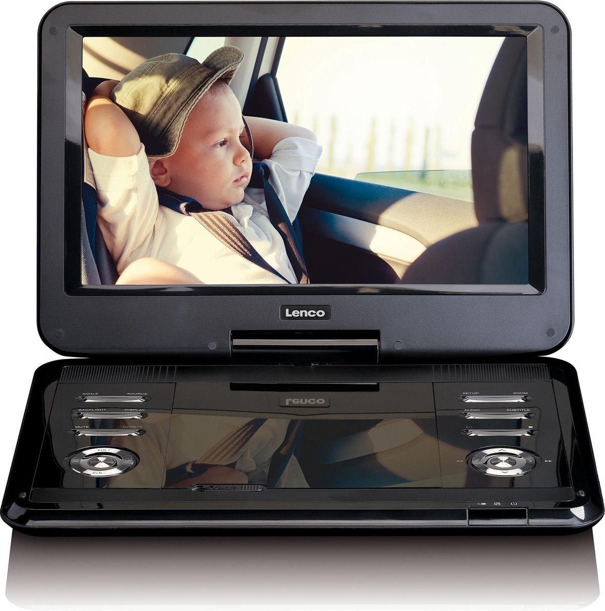 Lenco DVP-1210 - Portable DVD-speler met USB
