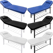 2-Zone massagebank ml-502 massagebank 190cm stationaire cosmetische bank met metalen frame en 2 z...