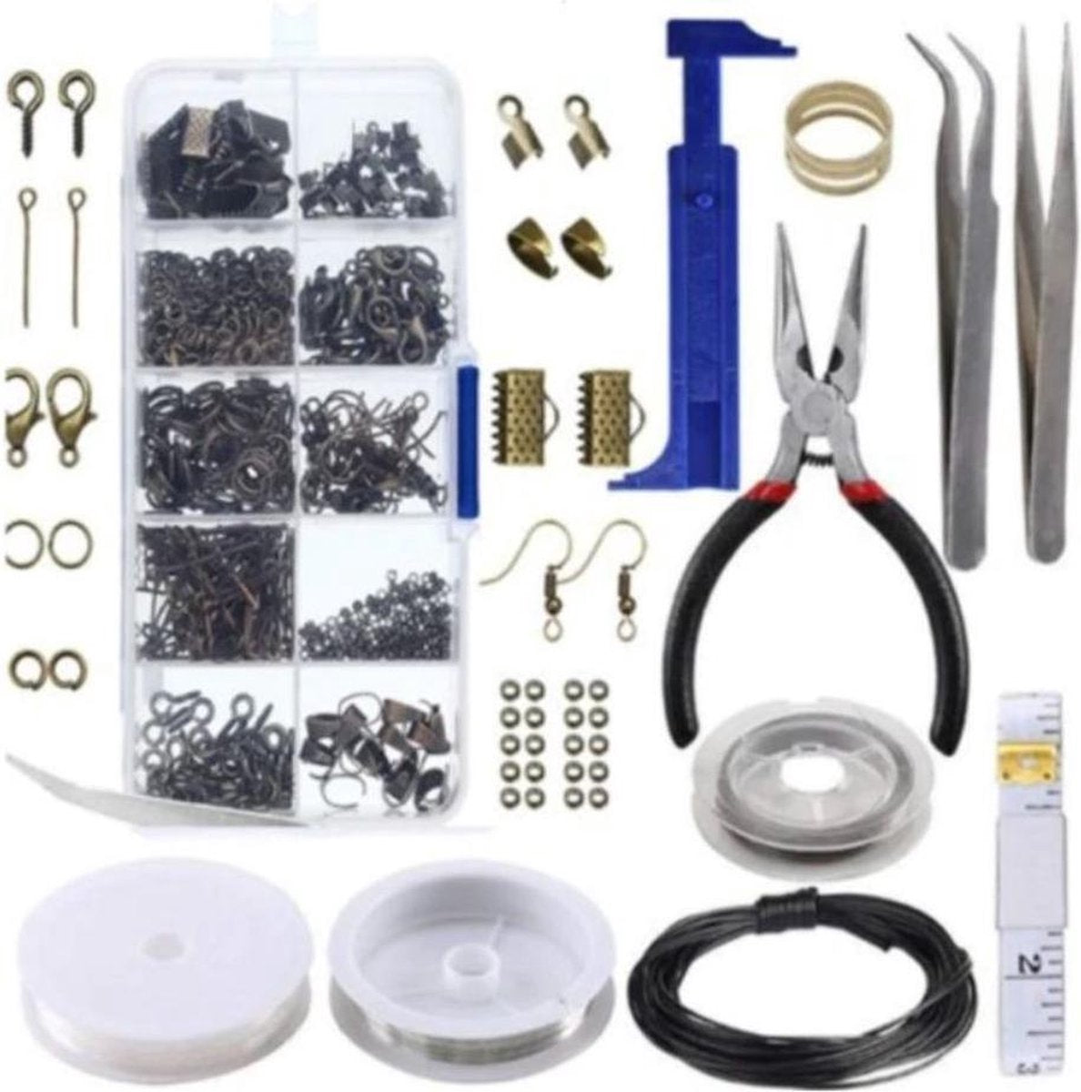 BukkitBow - Handgemaakte Sieraden Gereedschap - DIY - Ketting/Armband/Oorbellen/Sleutelhanger Starters set