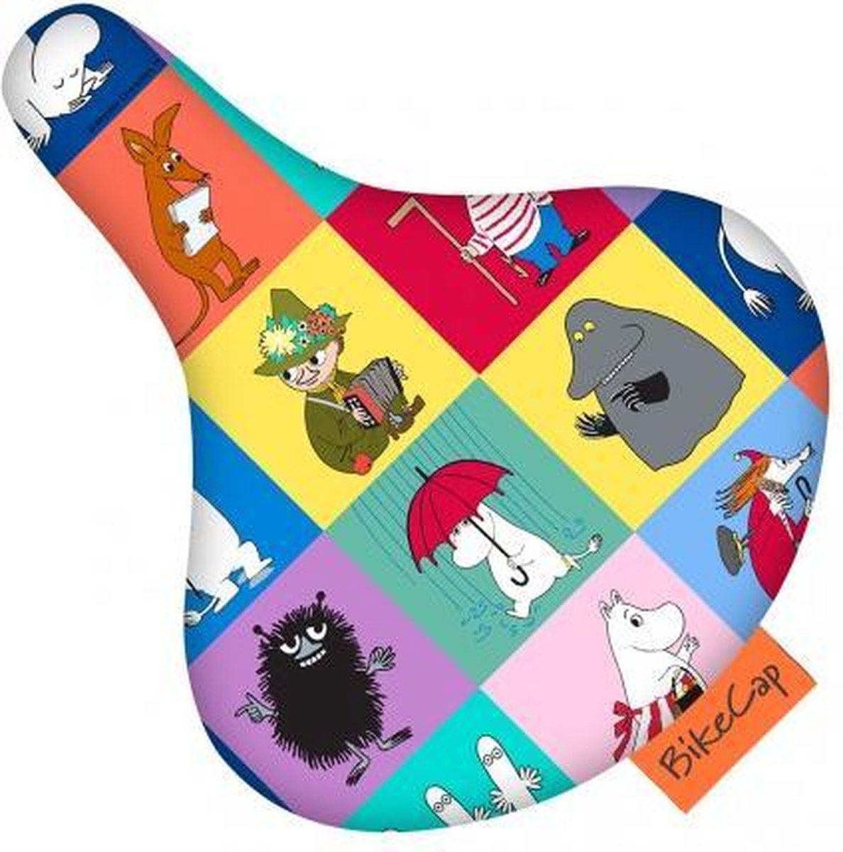 BIKECAP zadeldekje Moomin Checked