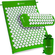 IMPAQT spijkermat - acupressuur mat - acupunctuur mat -  acupressure mat – groot model – Groen (68cm x 42 cm)