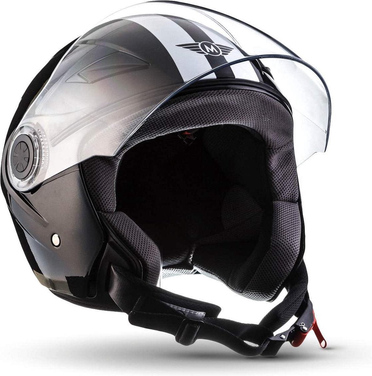MOTO U53 Jethelm scooterhelm