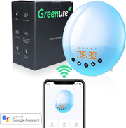Greenure Wake Up Light met App - Wekker - Slaaptrainer - Google Home