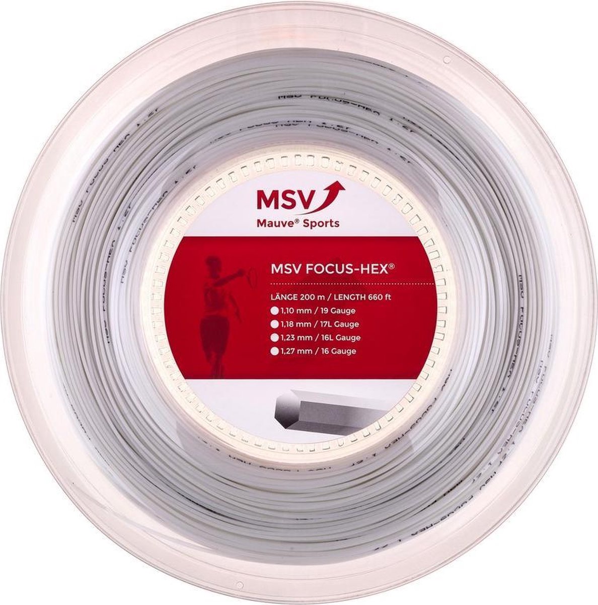 MSV Focus HEX (div Kleuren)-1.27mm-wit