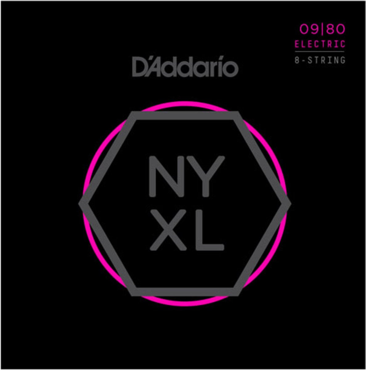 NYXL 09-80 Carbon Steel Alloy 8-string