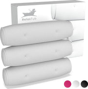 Badkussen van RelaxTub® - Nekkussen bad - 6 Sterke Zuignappen - Anti Slip - Badkussen voor in Bad - Waterdicht - Ondersteuning voor Hoofd