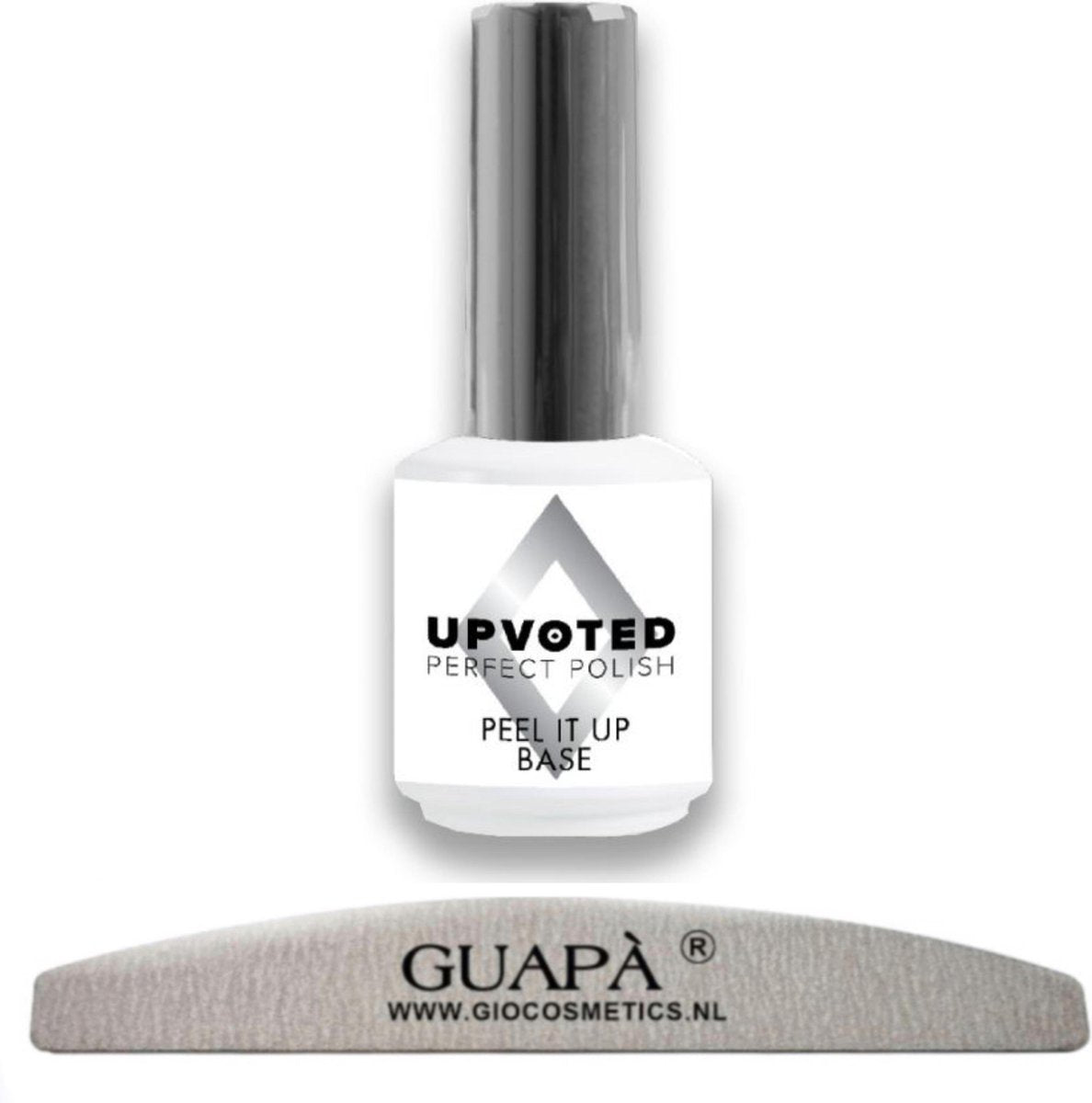 GUAPÀ® Peel It Up Base Coat 15 ml | Peel Off Formule | Nagellak | Gel Nagellak | Acryl Nagels | Peel Off Formule