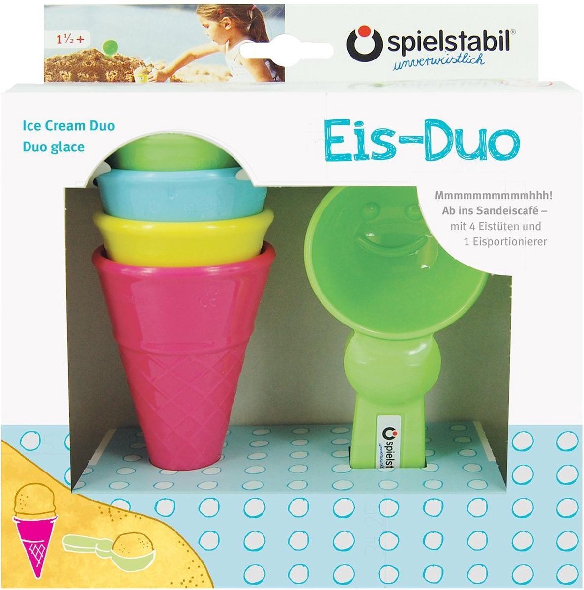 Spielstabil - IJs-duo in geschenkverpakking