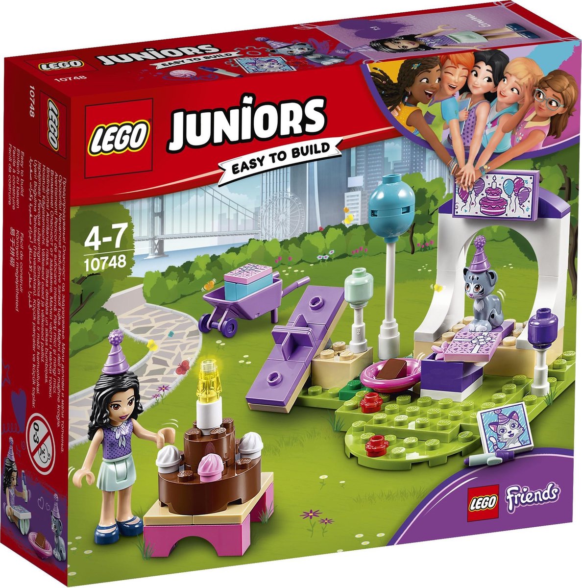 LEGO Juniors Friends Emma's Huisdierenfeestje - 10748