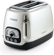 Ariete Classica Retro Broodrooster 2 Sneden Pearl