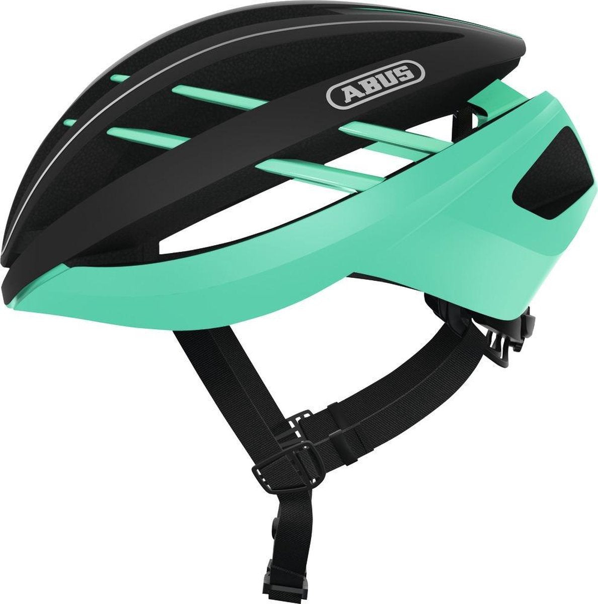 Abus Aventor Fietshelm - Maat  S (51-55 cm) - celeste green