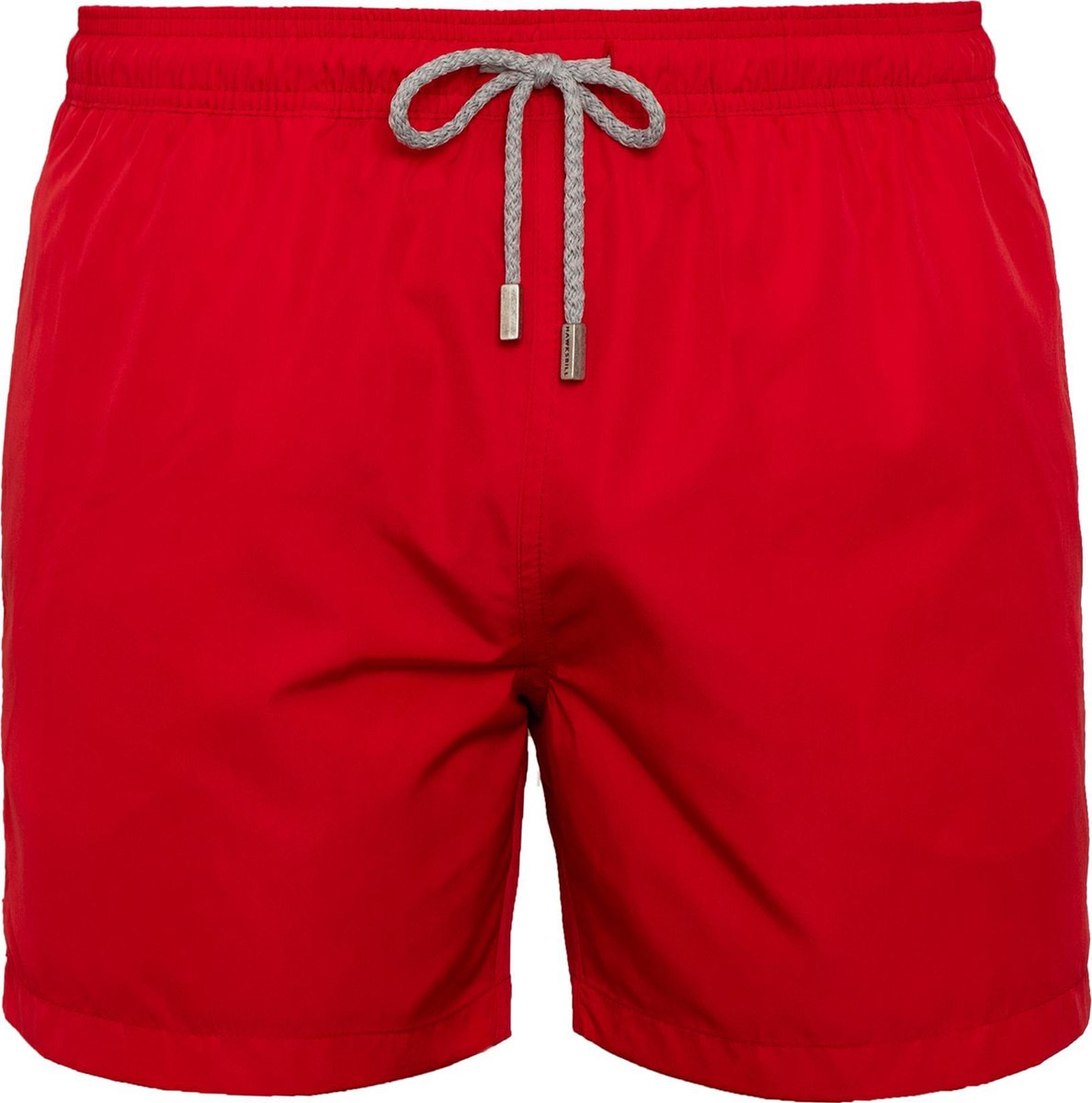 CLASSIC Sneldrogende Zwembroek Heren met Mesh Binnenbroek en Drie Zakken - Zachte en Comfortabele Zwemshort Heren / Zwembroeken Heren - Waterafstotende Zwembroek Mannen / Herenmode van Premium Stof - Rood - M (EU 42)