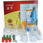 Kangji Cupping Set (16-Delig) - Cellulite Cups - Vacuüm Massage Cups - Massage Cups - Anti Cellulitis - Cupping Therapy - Anti Sinaasappelhuid - Cellulitis Behandeling - Cupping Cups