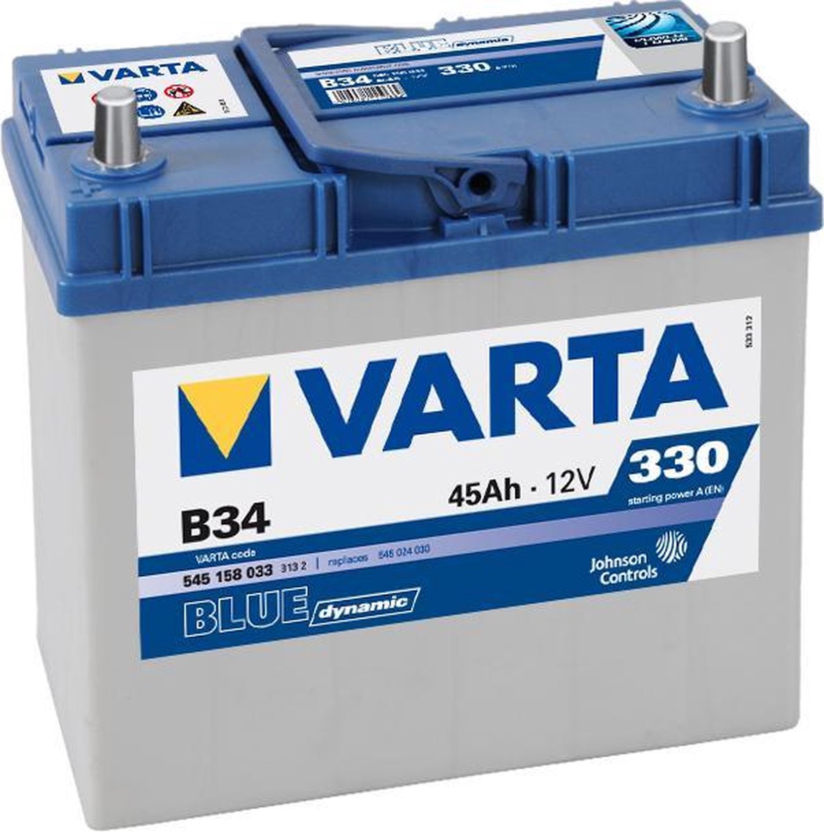 Varta Blue Dynamic B34 12V 45Ah Startaccu
