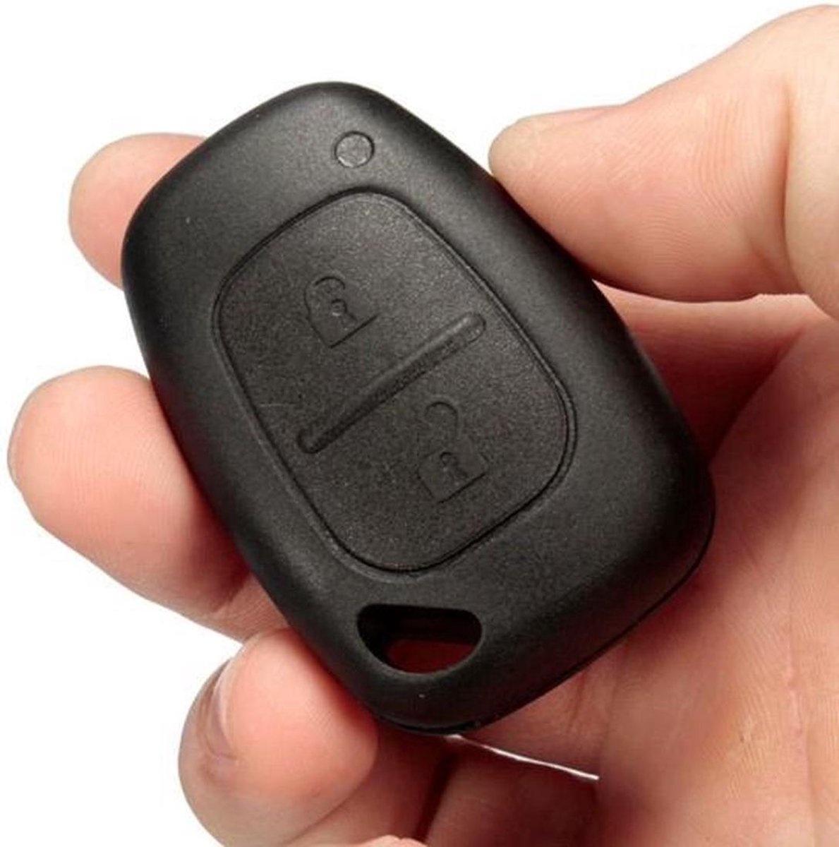 Sleutelbehuizing 2 knoppen - Renault Trafic - Renault Traffic - Renault Master - Opel Vivaro - Opel Movano - Nissan Primastar - Nissan Interstar - Nissan Kubistar