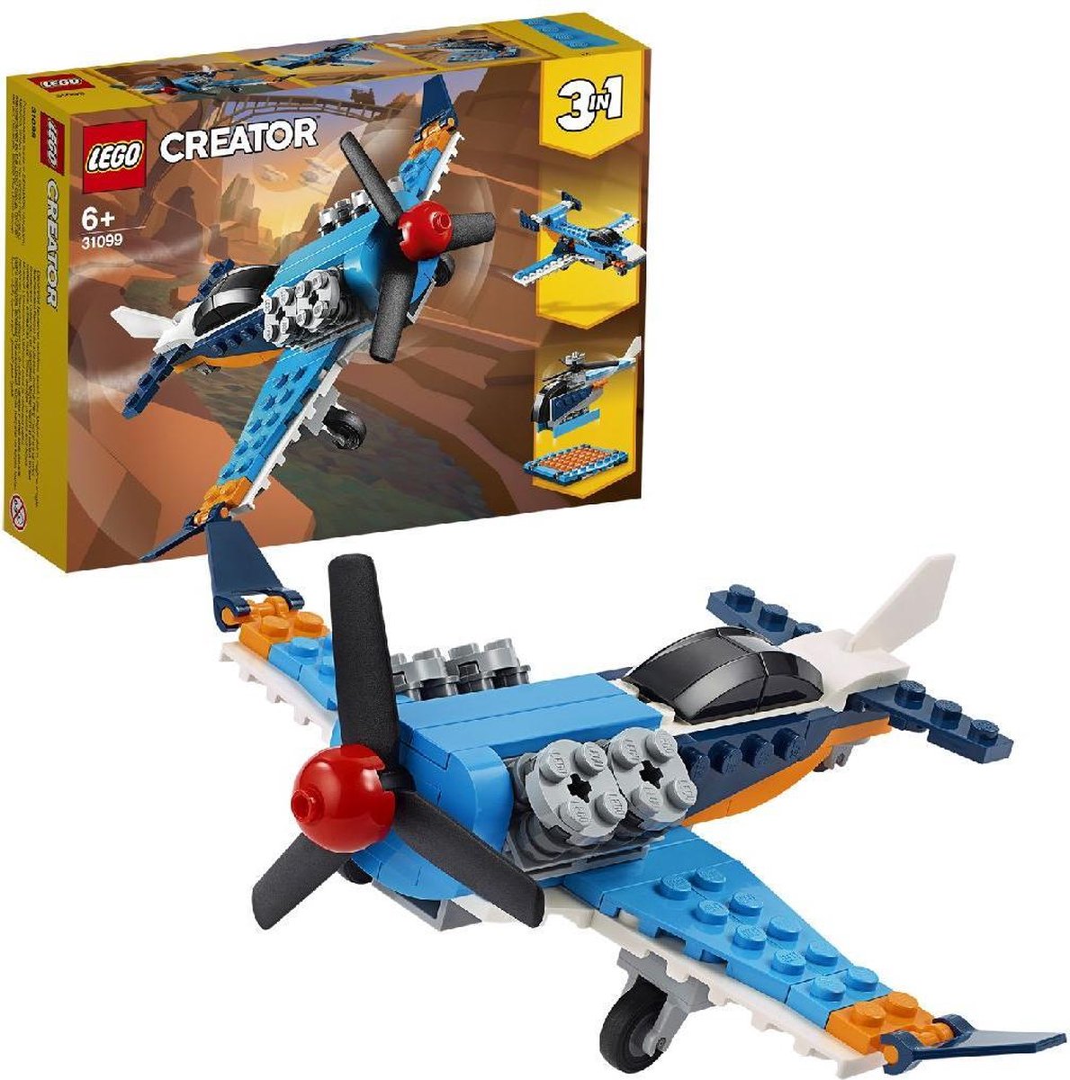 Lego 31099 Creator Propeller Plane