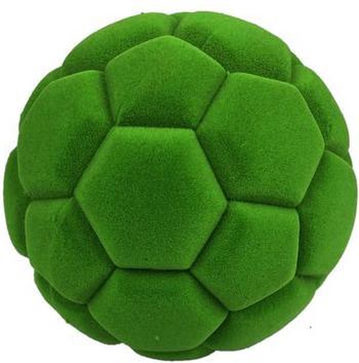 Groene sportbal 10 cm Rubbabu