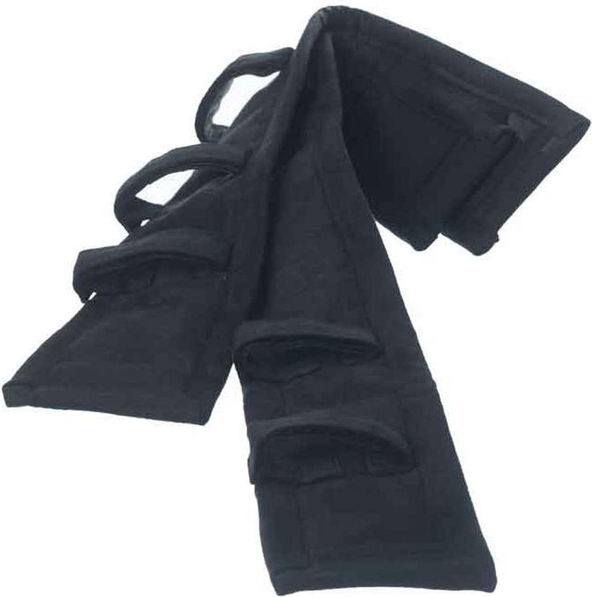 MHS Tuigonderlegger Set Zwart