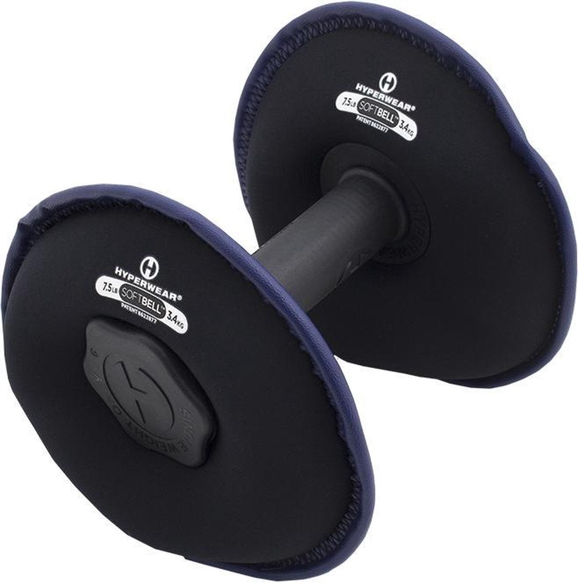 Hyperwear SoftBell Dumbbell - 7 kg indigo