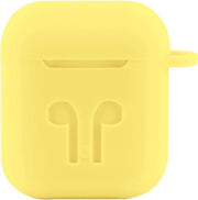 Case Cover Voor Apple Airpods - Siliconen Geel Watchbands-shop.nl