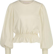 Freebird Viccy dames sweater wit