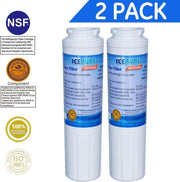 2X UKF8001 Waterfilter UKF8001/1 van Icepure RWF0900A Koelkast Waterfilter