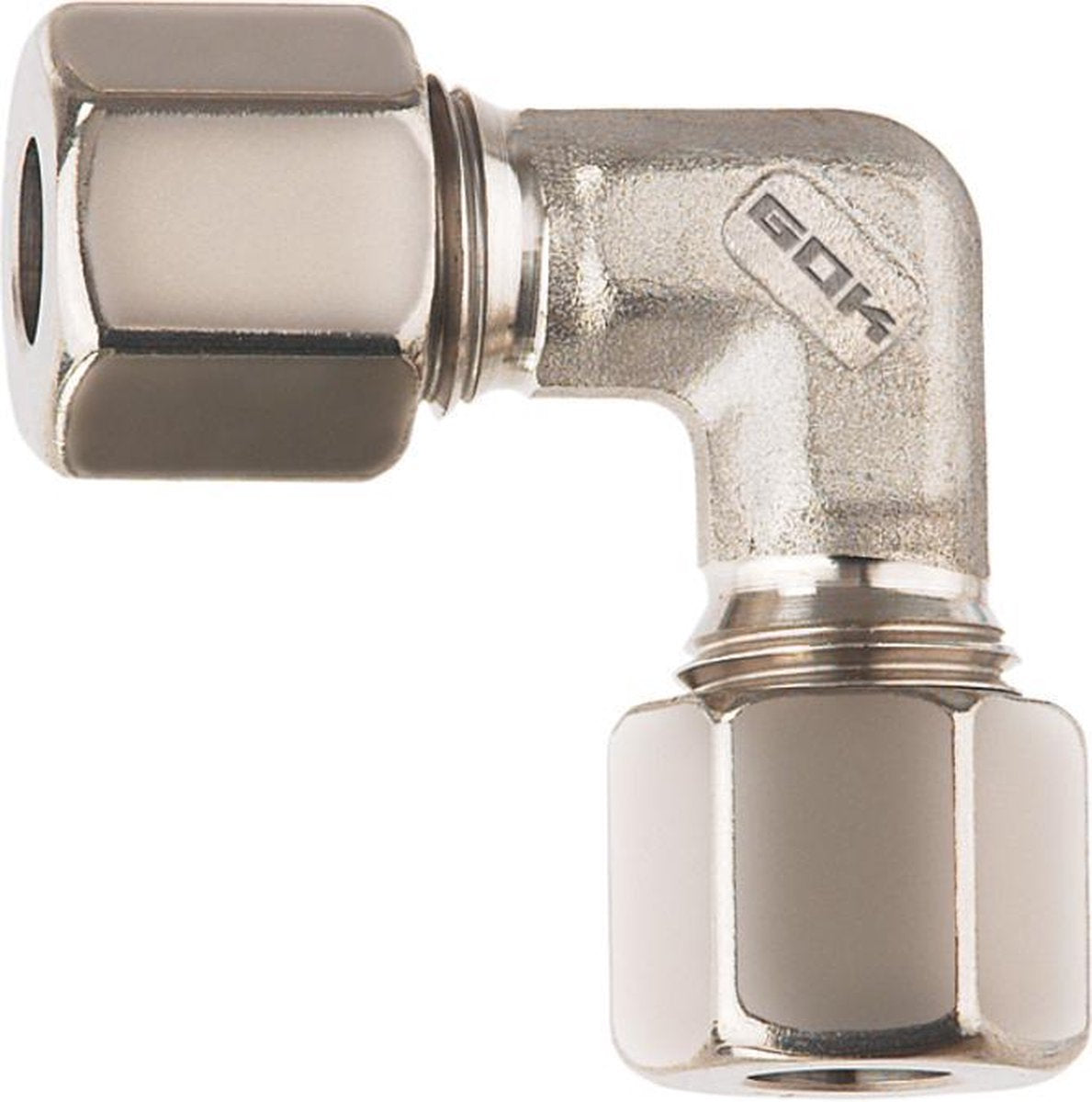 Gimeg Verloopkoppeling knie 10 mm - overige gasfittingmateriaal -