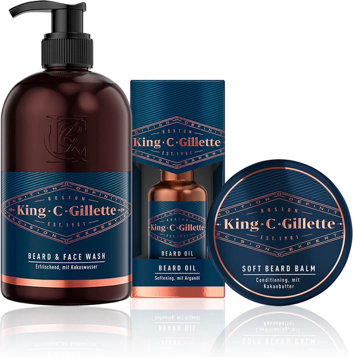 King C. Gillette Baardverzorgingsset Wassen en verzorgen
