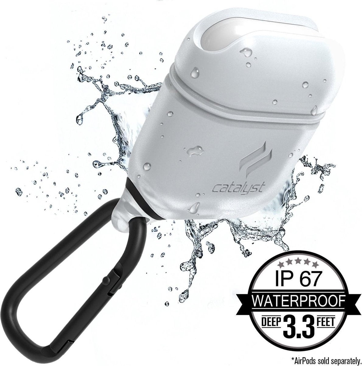 Catalyst Waterproof Case Apple Airpods Frost White