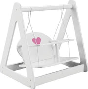 Engelhart Houten poppenschommel wit