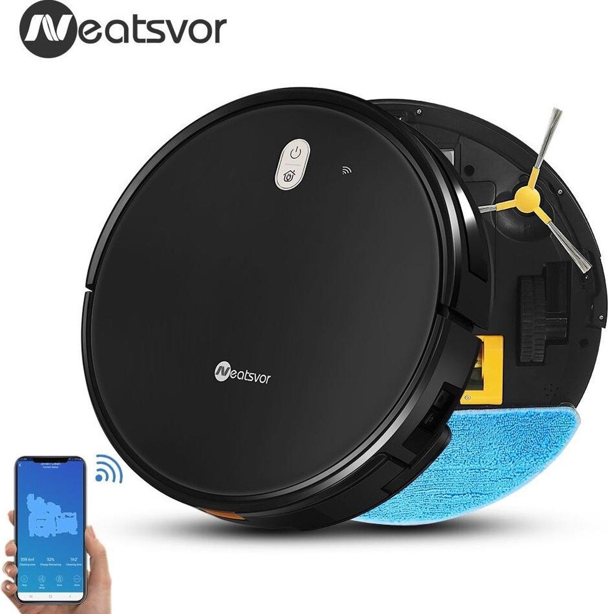 Neatsvor X520 - Robotstofzuiger met dweilfunctie