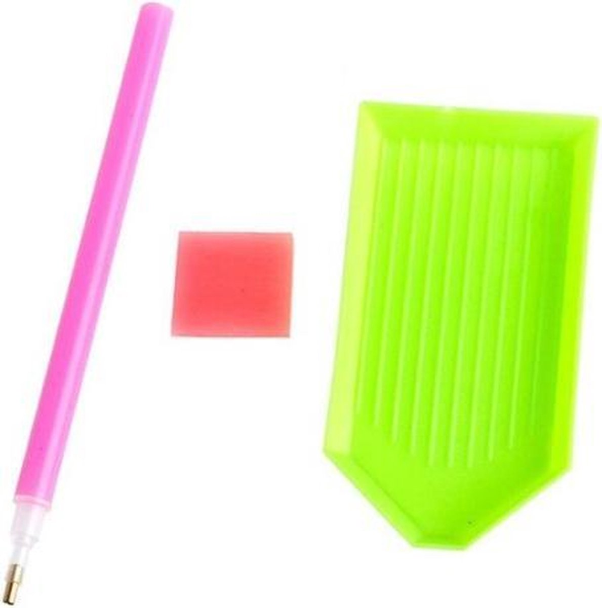 EPIN | Diamond Painting Set | Toot Set | Plastic Bakje | Lijm | Pen | 3-delig