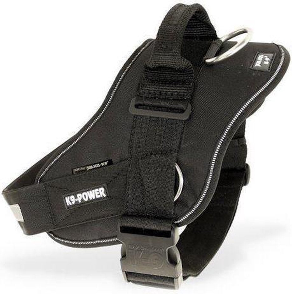 Julius K9 IDC Powertuig/Harnas - Maat 2/71-96cm - XL - Zwart