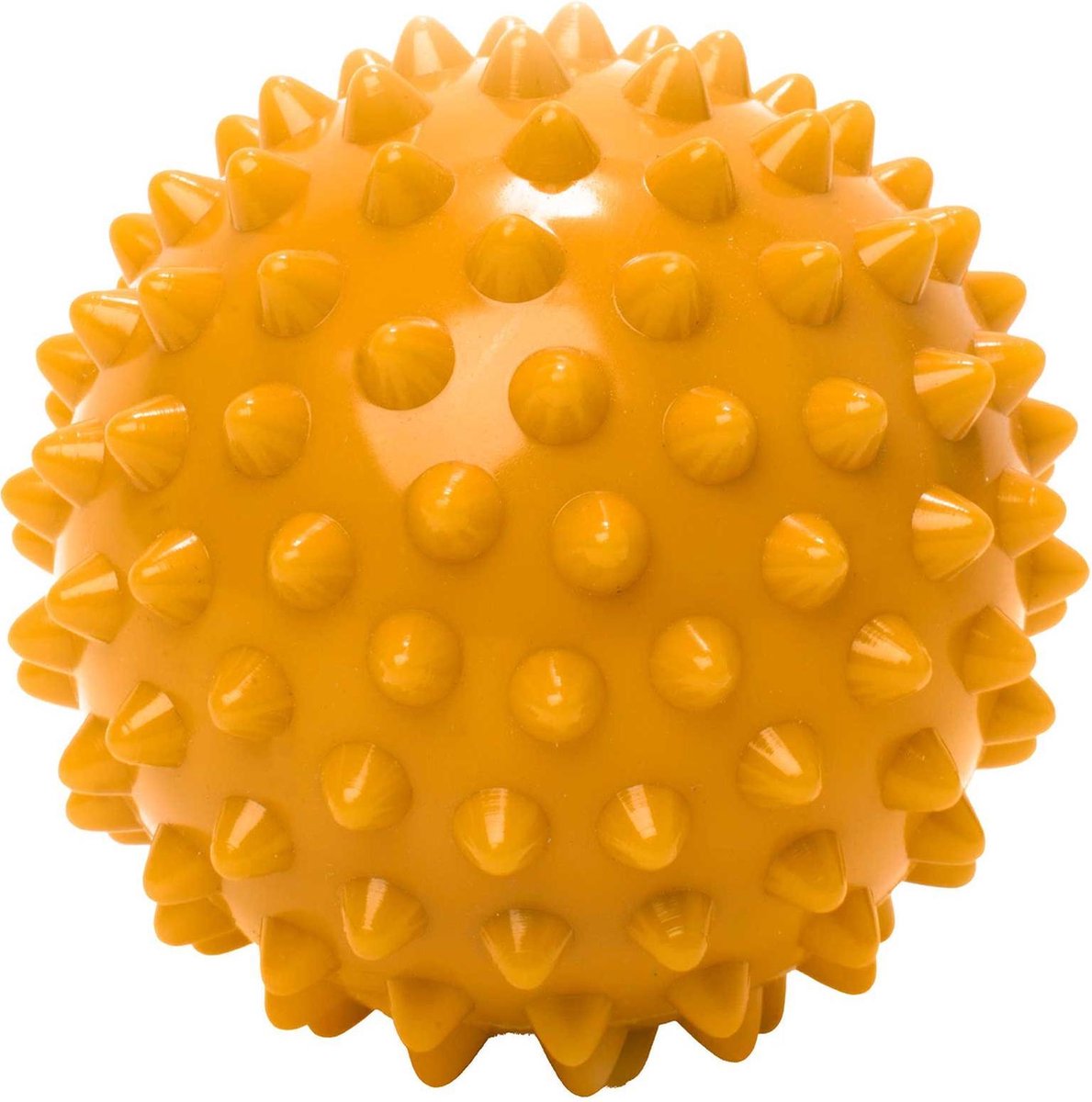 #DoYourFitness - Massagebal - »Nica« - Lacrosse Bal / Fasciaball voor effectieve zelfmassage van triggerpoints - diameter 6cm - geel