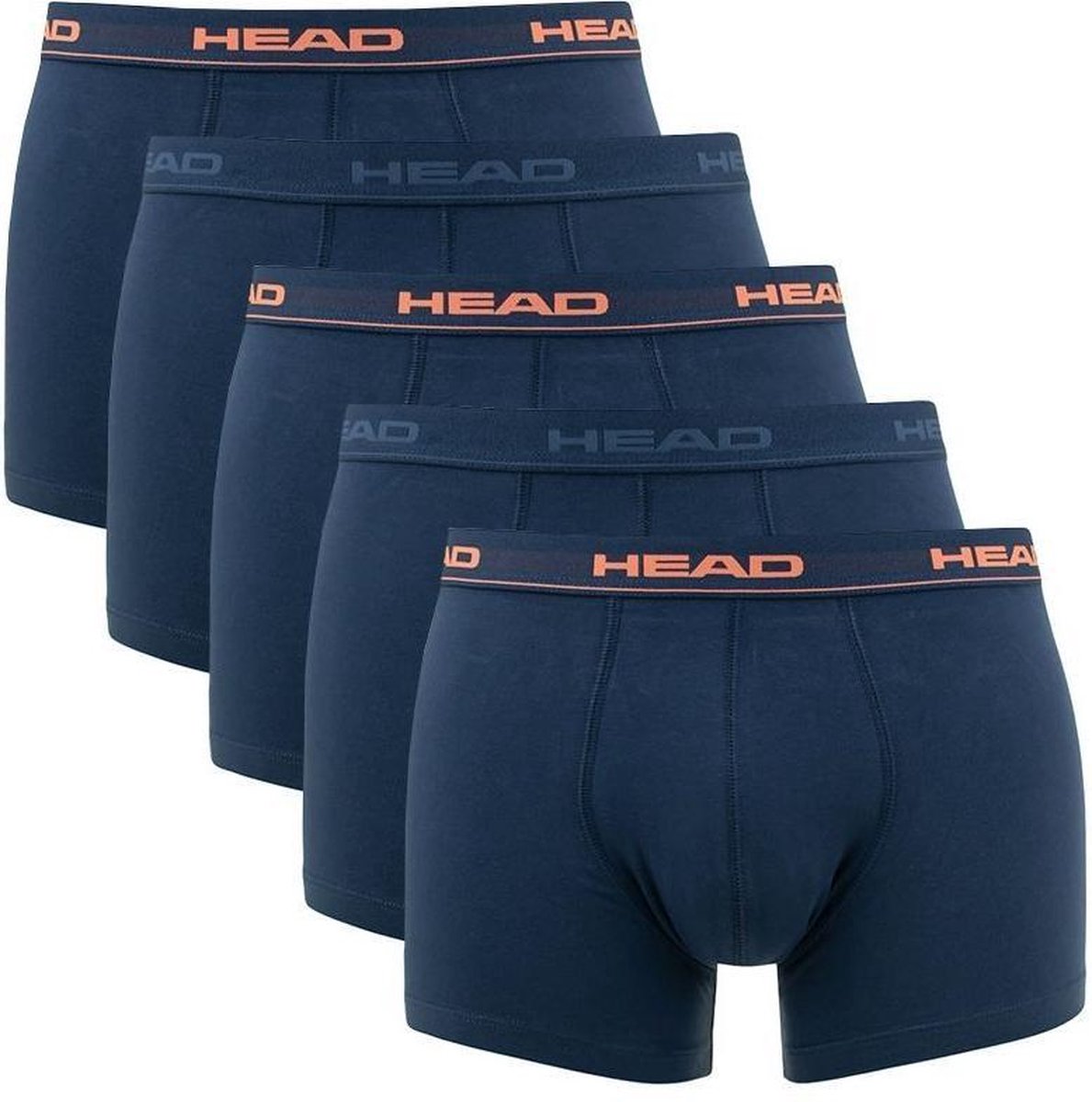 HEAD 5P Basic Heren Boxershorts - Maat S