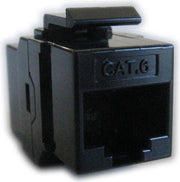 ROLINE RJ-45 Keystone Modular Coupler RJ-45 RJ-45 Zwart